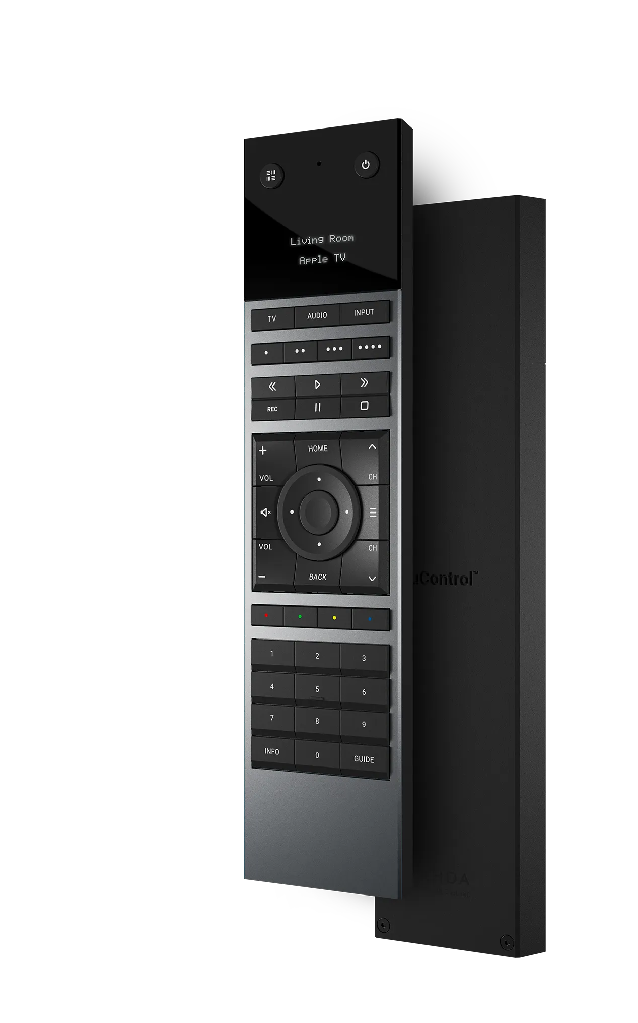 Front / Rear angle of uControl Remote